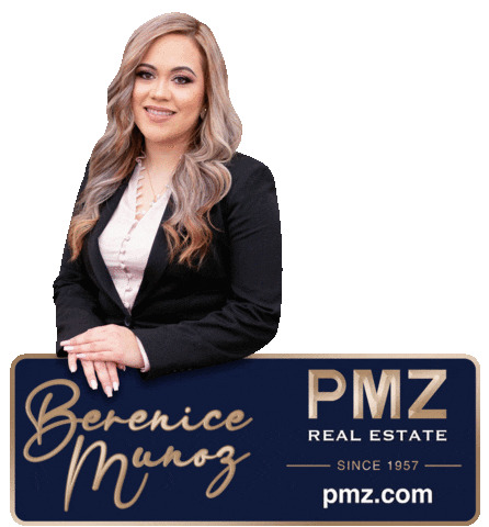 PMZ Real Estate Agent Berenice Munoz Sticker