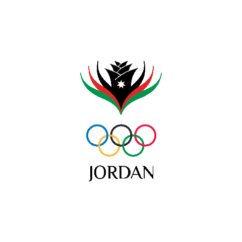 Jordan Olympic Committee Sticker