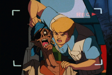 Image result for scooby doo on zombie island gif