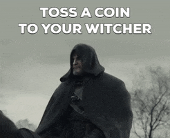 Geralt Of Rivia Money GIF