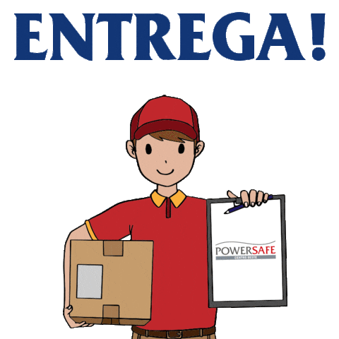 Delivery Bateria Sticker by Powersafe CO