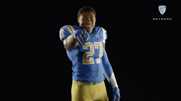 Ucla Football Bruins GIF by Pac-12 Network