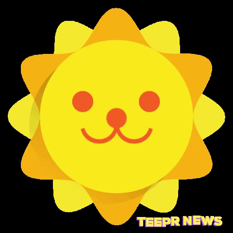 Sun 太陽 GIF by TEEPRNEWS
