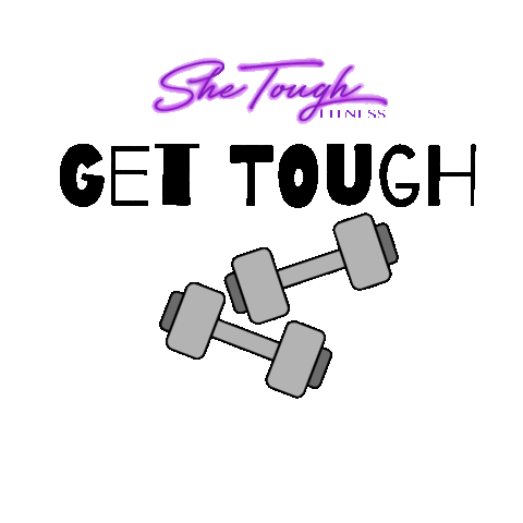 SheTough Fitness Sticker