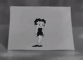 Leaving Black And White GIF by Fleischer Studios
