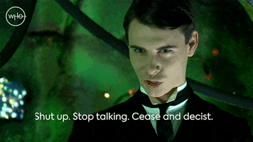 David Tennant Shut Up GIF by Doctor Who