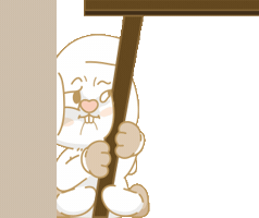 Nervous Fear Sticker by ATTITUDETO艾特兔