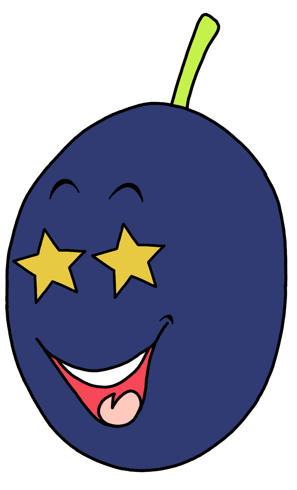 Emoji Plum Sticker by Kai Pflaume for iOS & Android GIPHY