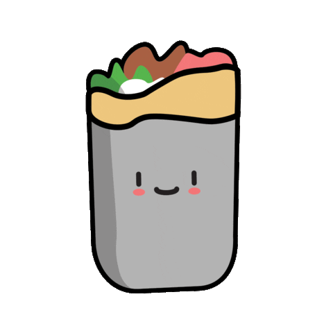 Burrito Sticker