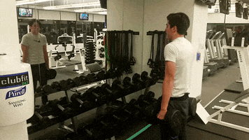 fitness gym GIF by Brimstone (The Grindhouse Radio, Hound Comics)