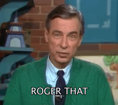 Mr Rogers Roger GIF