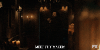 Prepare To Die Meet Your Maker GIF by What We Do in the Shadows
