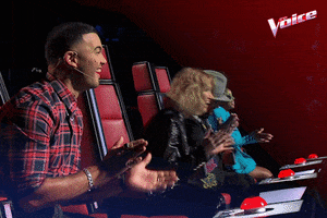 Happy Stand Up GIF by The Voice Australia