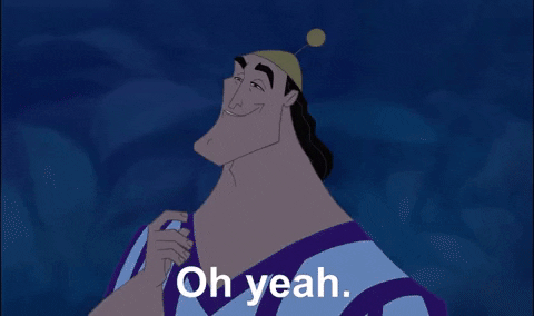 Jesse Ling meme oh yeah kronk emperors new groove GIF