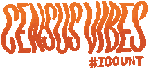 Census2020 Countmein Sticker by CACensus