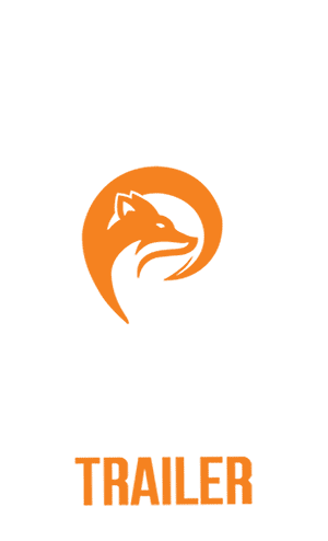 Fox trailer Sticker
