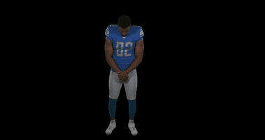 Serious James Mitchell GIF by Detroit Lions
