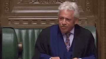 brexit parliament speaker of the house john bercow brexit debate GIF