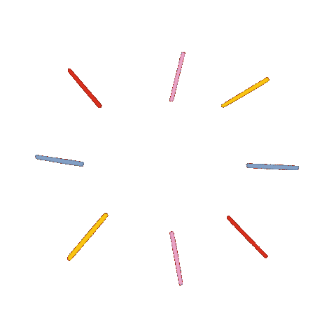 Rainbow Color Sticker