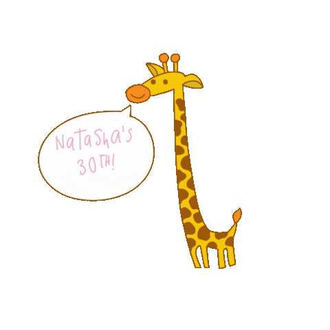Giraffe Sticker