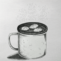 Hot Chocolate GIF by Ombretta Blasucci