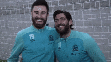 english football hug GIF by Blackburn Rovers
