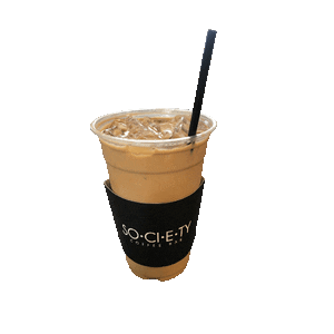 Society Coffee Bar Sticker