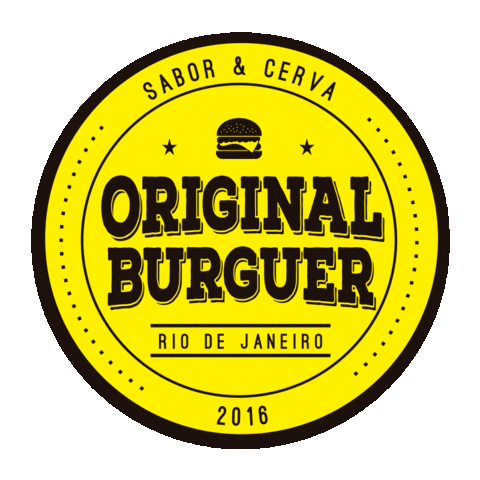 Original Burguer Sticker