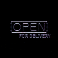 Delivery Neon Sign GIF by DoorDash