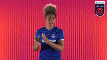 Everton Fc Applause GIF by Barclays FAWSL