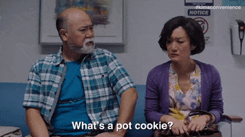 Cookie Monster Weed GIF by Kim's Convenience