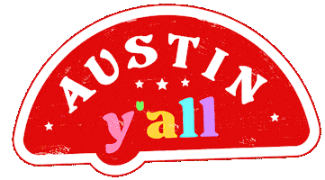 Pride Howdy Sticker by Visit Austin