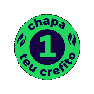 Chapa 1 Teu Crefito Sticker