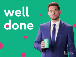 Well Done Good Job GIF by bubly