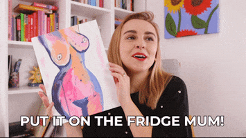 Happy Art GIF by HannahWitton