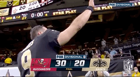 New Orleans Saints Football GIF by NFL