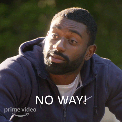 Shocked No Way GIF by Amazon Prime Video