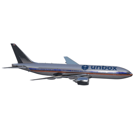 Delivery Box Sticker by Unbox PTY