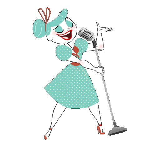 Jazz Singer Sticker