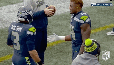 High Five National Football League GIF by NFL - Find & Share on GIPHY