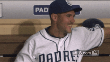 matt szczur laughing GIF by MLB