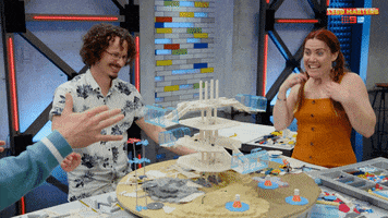 Excited Channel 9 GIF by LEGO Masters Australia