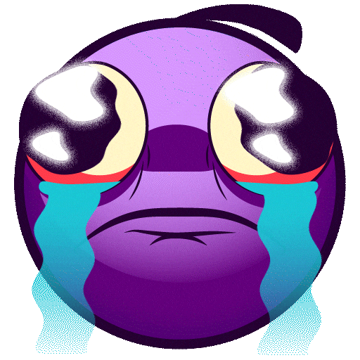 Cry Emote Sticker