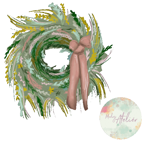 Modrý ateliér Sticker