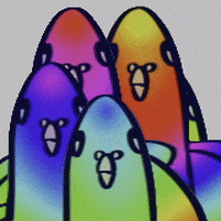 Pigeon 虹 GIF