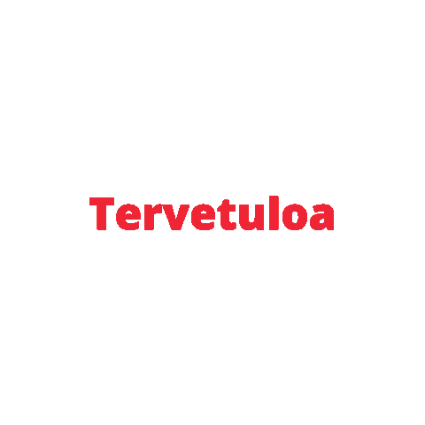 Tervetuloa Sticker by Masku