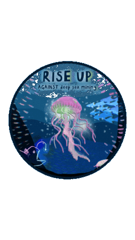 Sticker by RISE UP for the Ocean