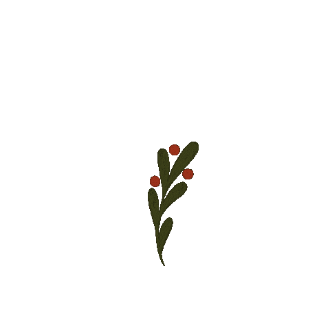 Flower Winter Sticker
