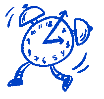 Alarm Deadline Sticker by WAL