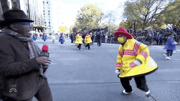 Macys Parade Firefighter GIF by The 95th Macy’s Thanksgiving Day Parade